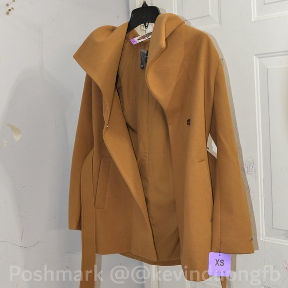 Tahari Ladies' Wrap Coat - Picture 3 of 6